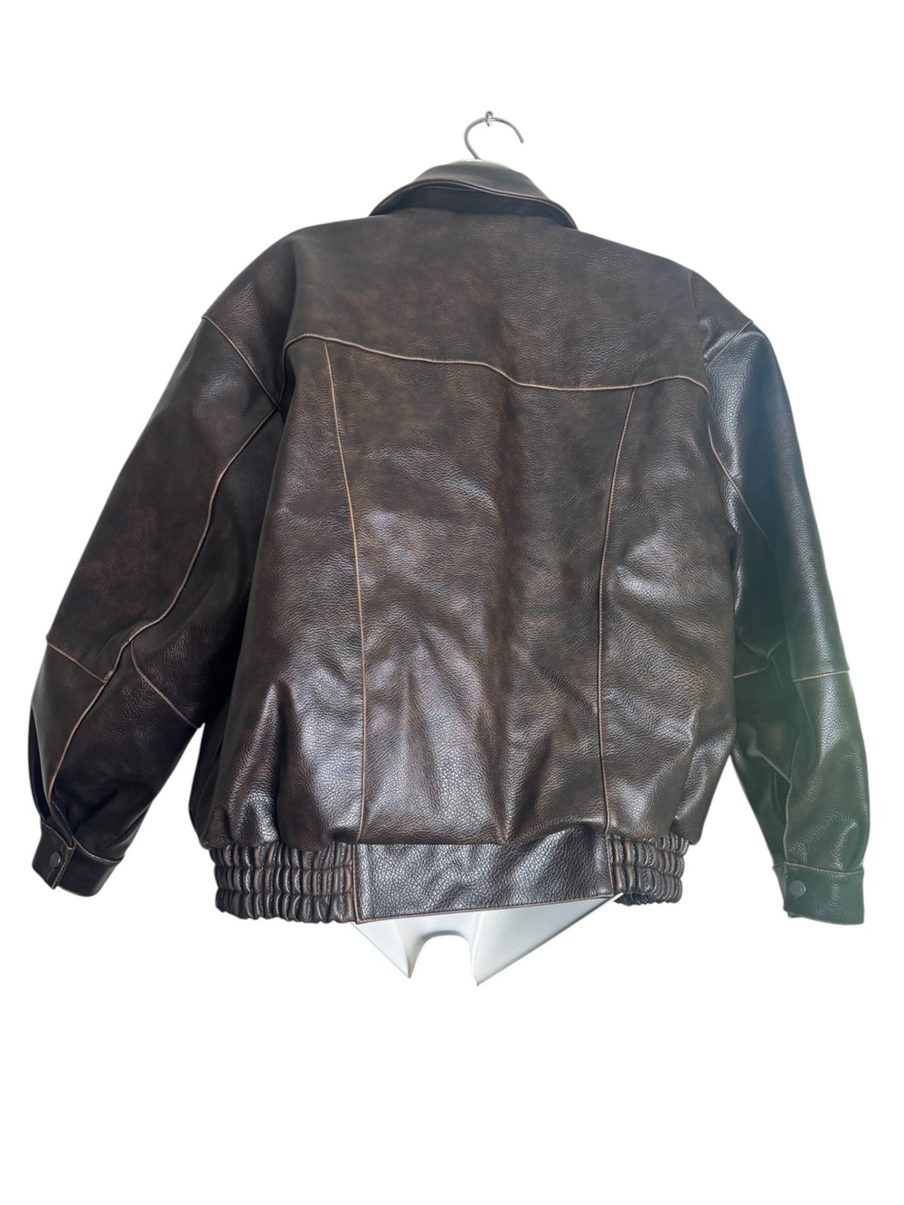 Anthropologie Reagan Faux Leather Bomber by Pilcro - Picture 8 of 12